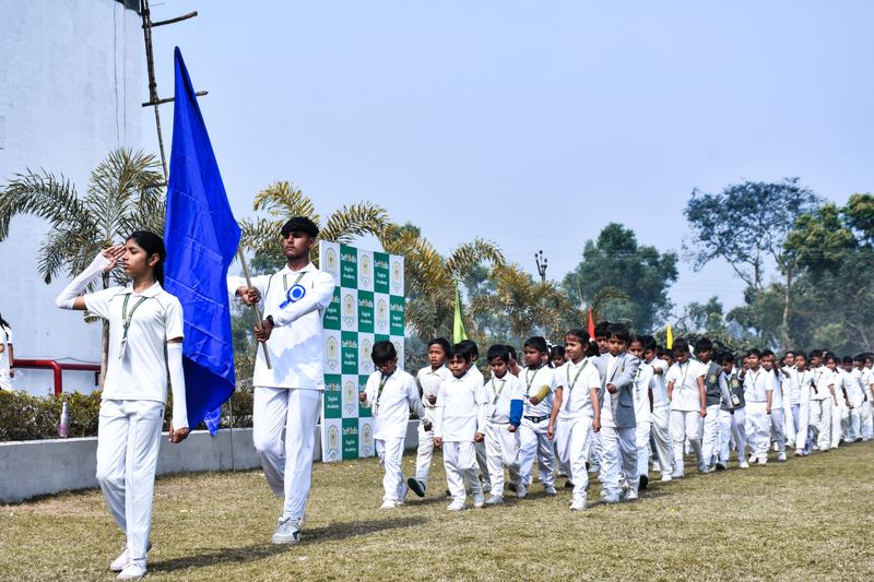March past on sports day